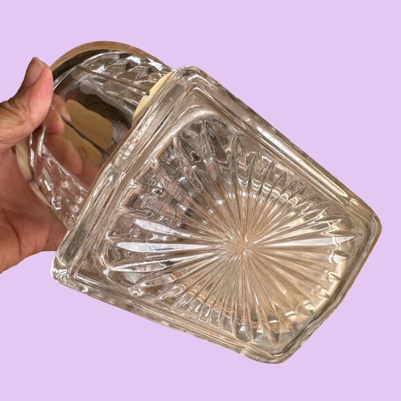 90S Vintage Lead Crystal Decorative Christmas Sleigh Candy Vase - Picture 5 of 9